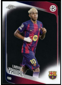 Lamine Yamal, Card, 2025-26 Topps Chrome UEFA Club Competitions, BASE