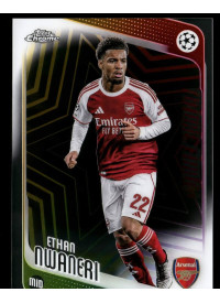 Ethan Nwaneri, Card, 2025-26 Topps Chrome UEFA Club Competitions, BASE