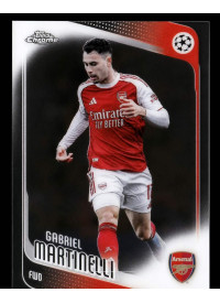 Gabriel Martinelli, Card, 2025-26 Topps Chrome UEFA Club Competitions, BASE