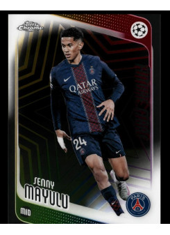 Senny Mayulu, Kartička, 2025-26 Topps Chrome UEFA Club Competitions, BASE