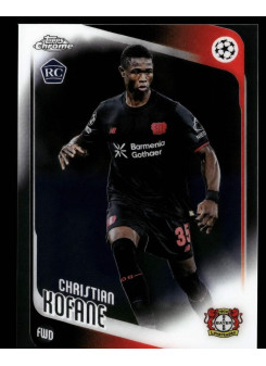 Christian Kofane, Card, 2025-26 Topps Chrome UEFA Club Competitions, BASE