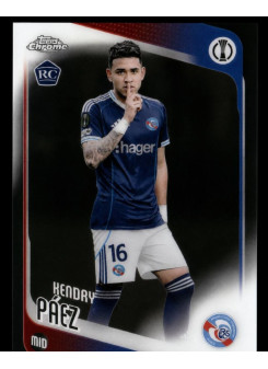 Kendry Páez, Card, 2025-26 Topps Chrome UEFA Club Competitions, BASE