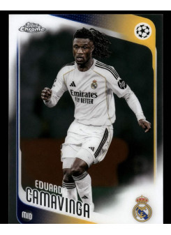 Eduardo Camavinga, Card, 2025-26 Topps Chrome UEFA Club Competitions, BASE