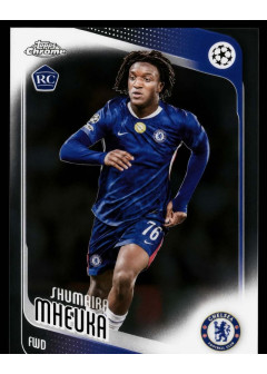Shumaira Mheuka, Kartička, 2025-26 Topps Chrome UEFA Club Competitions, BASE