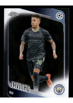 Savinho, Kartička, 2025-26 Topps Chrome UEFA Club Competitions, BASE