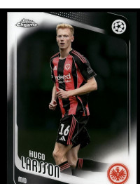 Hugo Larsson, Card, 2025-26 Topps Chrome UEFA Club Competitions, BASE