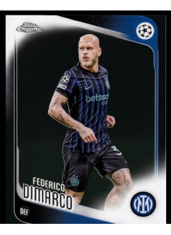 Federico Dimarco, Card, 2025-26 Topps Chrome UEFA Club Competitions, BASE