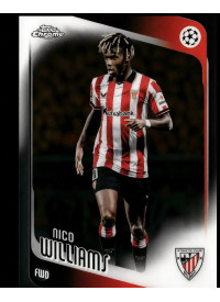 Nico Williams, Card, 2025-26 Topps Chrome UEFA Club Competitions, BASE