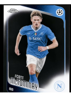 Scott McTominay, Kartička, 2025-26 Topps Chrome UEFA Club Competitions, BASE