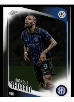 Marcus Thuram, Card, 2025-26 Topps Chrome UEFA Club Competitions, BASE
