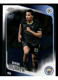Divine Mukasa, Card, 2025-26 Topps Chrome UEFA Club Competitions, BASE