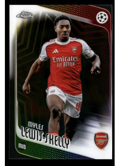 Myles Lewis-Skelly, Kartička, 2025-26 Topps Chrome UEFA Club Competitions, BASE
