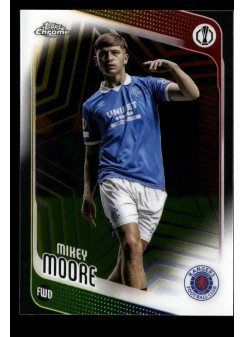 Mikey Moore, Kartička, 2025-26 Topps Chrome UEFA Club Competitions, BASE