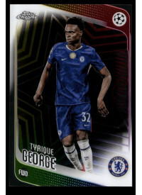 Tyrique George, Kartička, 2025-26 Topps Chrome UEFA Club Competitions, BASE