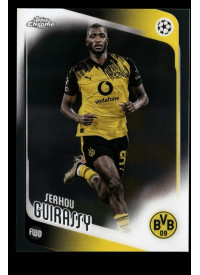 Serhou Guirassy, Card, 2025-26 Topps Chrome UEFA Club Competitions, BASE