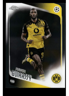 Serhou Guirassy, Kartička, 2025-26 Topps Chrome UEFA Club Competitions, BASE