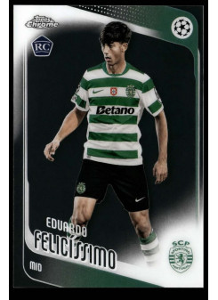Eduardo Felicíssimo, Kartička, 2025-26 Topps Chrome UEFA Club Competitions, BASE
