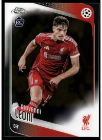 Giovanni Leoni, Card, 2025-26 Topps Chrome UEFA Club Competitions, BASE