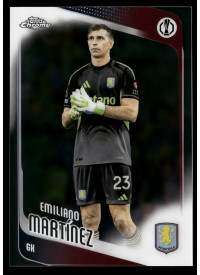 Emiliano Martínez, Card, 2025-26 Topps Chrome UEFA Club Competitions, BASE
