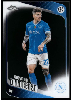 Giovanni Di Lorenzo, Card, 2025-26 Topps Chrome UEFA Club Competitions, BASE