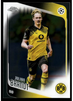 Julian Brandt, Kartička, 2025-26 Topps Chrome UEFA Club Competitions, BASE