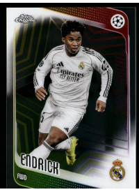 Endrick, Kartička, 2025-26 Topps Chrome UEFA Club Competitions, BASE