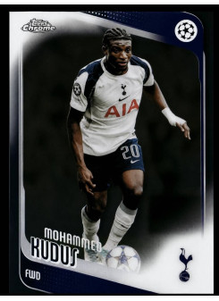 Mohammed Kudus, Card, 2025-26 Topps Chrome UEFA Club Competitions, BASE