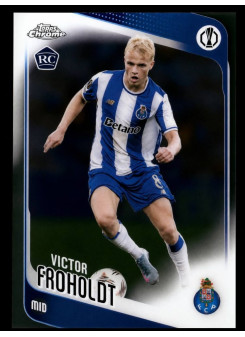 Victor Froholdt, Card, 2025-26 Topps Chrome UEFA Club Competitions, BASE