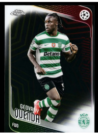 Geovany Quenda, Card, 2025-26 Topps Chrome UEFA Club Competitions, BASE