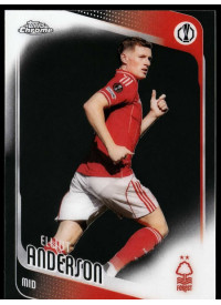 Elliot Anderson, Kartička, 2025-26 Topps Chrome UEFA Club Competitions, BASE
