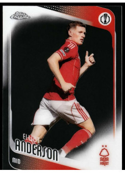 Elliot Anderson, Card, 2025-26 Topps Chrome UEFA Club Competitions, BASE