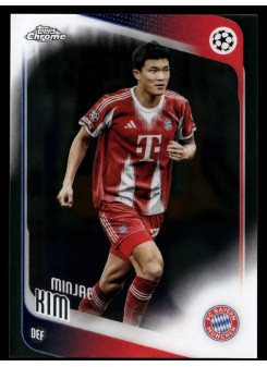 Minjae Kim, Card, 2025-26 Topps Chrome UEFA Club Competitions, BASE