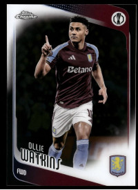 Ollie Watkins, Card, 2025-26 Topps Chrome UEFA Club Competitions, BASE