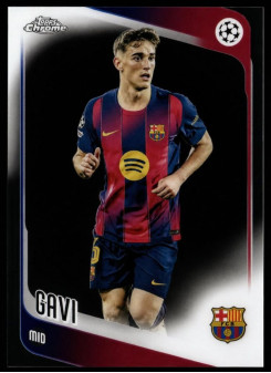 Gavi, Card, 2025-26 Topps Chrome UEFA Club Competitions, BASE