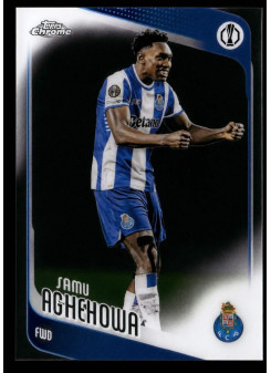 Samu Aghehowa, Kartička, 2025-26 Topps Chrome UEFA Club Competitions, BASE
