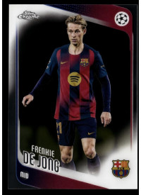 Frenkie de Jong, Card, 2025-26 Topps Chrome UEFA Club Competitions, BASE