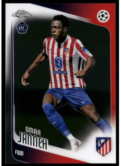 Omar Janneh, Kartička, 2025-26 Topps Chrome UEFA Club Competitions, BASE