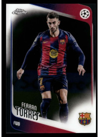 Ferran Torres, Card, 2025-26 Topps Chrome UEFA Club Competitions, BASE