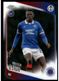 Nasser Djiga, Card, 2025-26 Topps Chrome UEFA Club Competitions, BASE