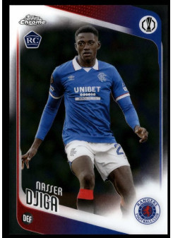 Nasser Djiga, Card, 2025-26 Topps Chrome UEFA Club Competitions, BASE
