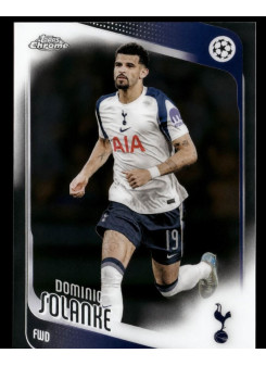 Dominic Solanke, Card, 2025-26 Topps Chrome UEFA Club Competitions, BASE