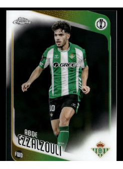 Abde Ezzalzouli, Kartička, 2025-26 Topps Chrome UEFA Club Competitions, BASE