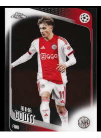 Mika Godts, Card, 2025-26 Topps Chrome UEFA Club Competitions, BASE