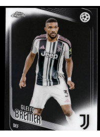 Gleison Bremer, Card, 2025-26 Topps Chrome UEFA Club Competitions, BASE