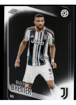 Gleison Bremer, Card, 2025-26 Topps Chrome UEFA Club Competitions, BASE