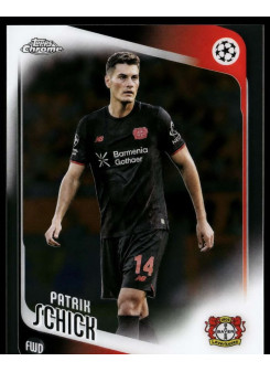 Patrik Schick, Card, 2025-26 Topps Chrome UEFA Club Competitions, BASE