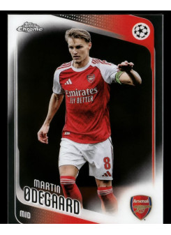 Martin Ødegaard, Kartička, 2025-26 Topps Chrome UEFA Club Competitions, BASE
