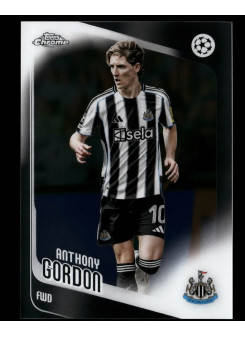 Anthony Gordon, Card, 2025-26 Topps Chrome UEFA Club Competitions, BASE