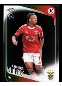 Leandro Santos, Kartička, 2025-26 Topps Chrome UEFA Club Competitions, BASE