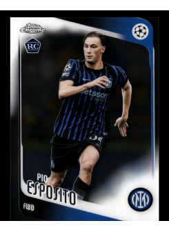 Pio Esposito, Card, 2025-26 Topps Chrome UEFA Club Competitions, BASE